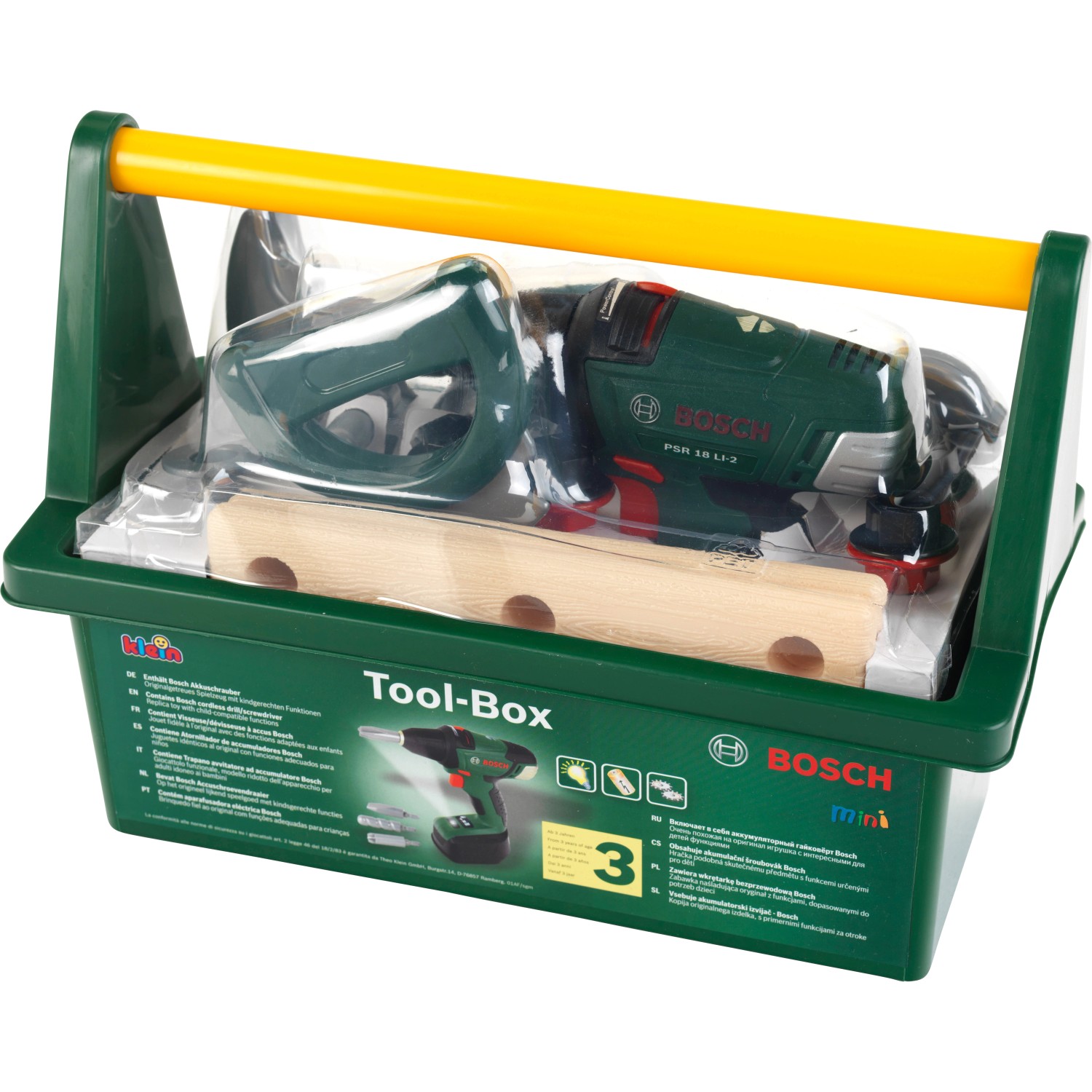 Werkzeugbox Metall-Kunststoff, klein