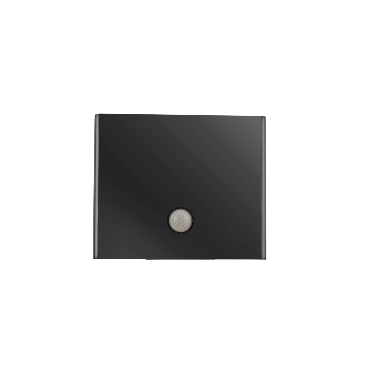 Schwarze LED-Akku-Wandleuchte Amin von Just Light für den Innen- und Außenbereich.