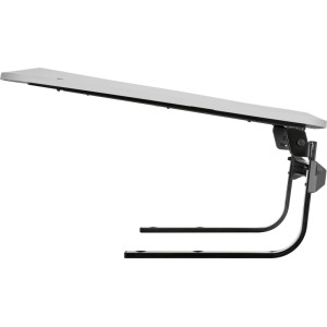 LUX-TOOLS Mähroboter Garage Oryx 300 Vision, silber-schwarze Wetterschutz-Überdachung.