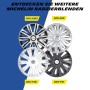 Michelin Radzierblenden MX-ABS, MX-MS, MX-FW und MX-FB im Set.