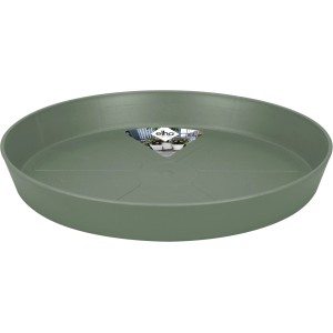 Elho Untersetzer Loft Ø 28 cm, pistaziengrün, für den Innen- und Außenbereich.