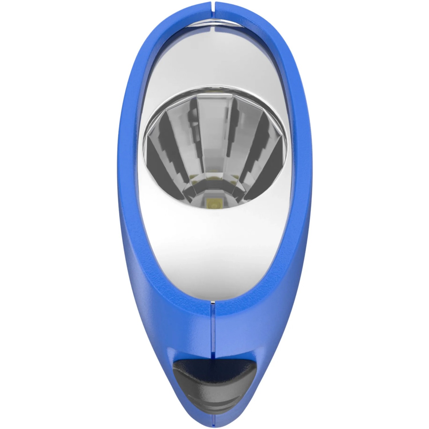 Blaue Energizer Pocket Light Taschenlampe mit Batterien.
