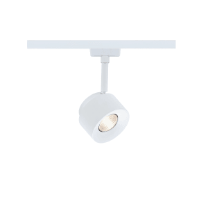 Paulmann LED-Schienenspot Pane, signalweiß, warmweißes Licht, für URail-Schienensysteme.
