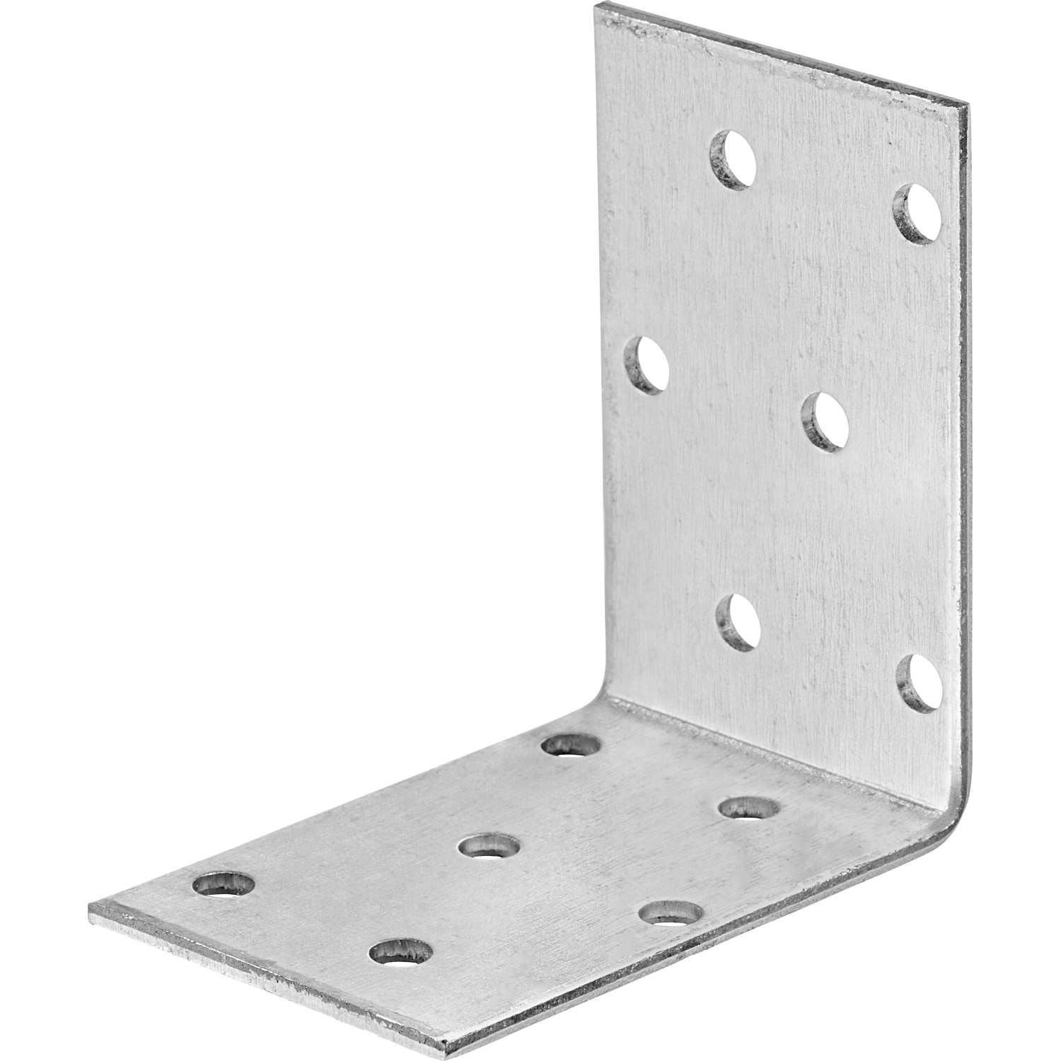 Verzinkter Winkelverbinder 60x60x40 mm für Holzkonstruktionen.