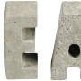 CREATE! by OBI Betonbuchstaben und -zahlen zum Selbermachen, teilweise rosa gefärbt.
