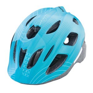 Türkiser Prophete Kinder-Fahrradhelm (Größe 53-55 cm) mit LED-Licht für mehr Sicherheit.