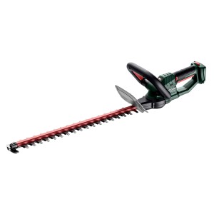 metabo Akku-Heckenschere HS 18 LTX 55 solo, Akku-Heckenschere mit lasergeschnittenen Messern.