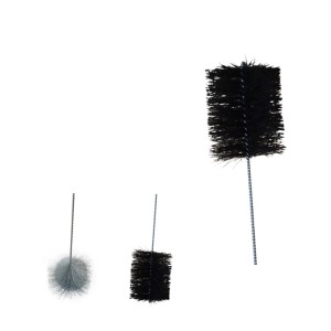 Bertrams Ofenrohrbürste, Ø150mm, 2m lang, mit Kunststoffbürstenkopf für Kamin- und Ofenzubehör.