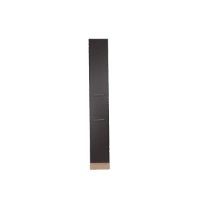 Respekta Apothekerschrank Merle mit 2 Frontauszügen 30 cm Grau