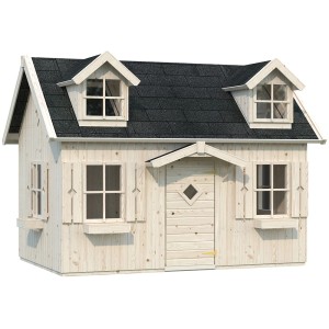 Palmako Spielhaus Marie 5,4 m² Natur Unbehandelt 286 cm x 193 cm