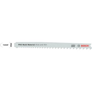 Bosch Stichsägeblatt T 345 XF, 3 Stück, für Holz und Metall