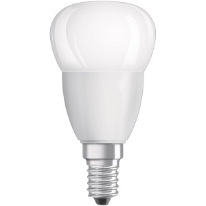 Bellalux LED-Leuchtmittel E14, Tropfenform, 4,9W, warmweiß, für Wohnräume.