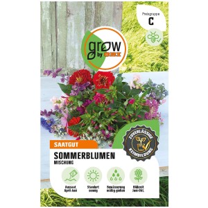 GROW by OBI Sommerblumen Mischung: Bunte Blumenvielfalt für Garten & Balkon.