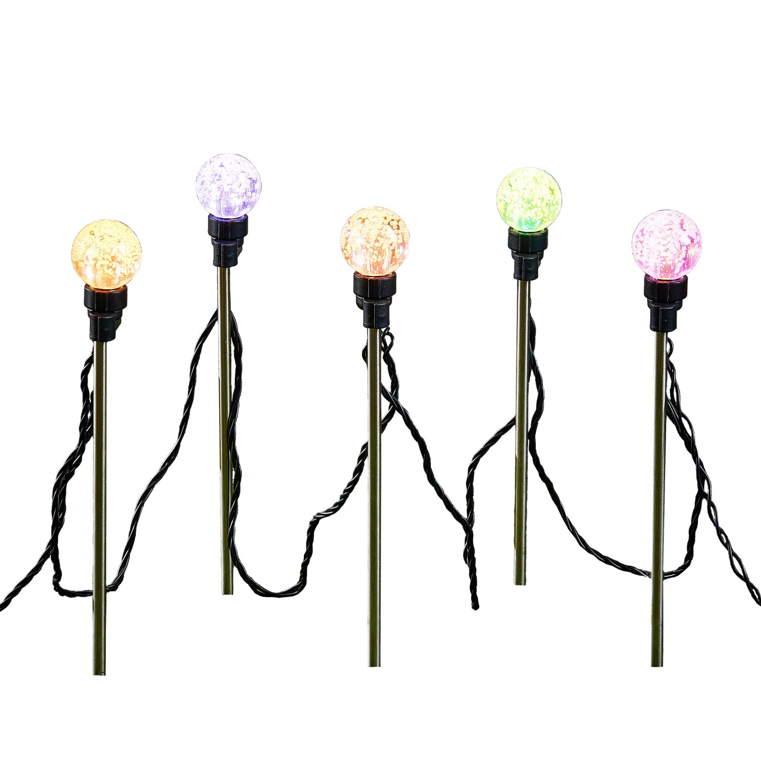 Luca Lighting LED-Partylichter mit Gartenstecker Outdoor 10 Leuchtmittel 450 cm kaufen bei OBI