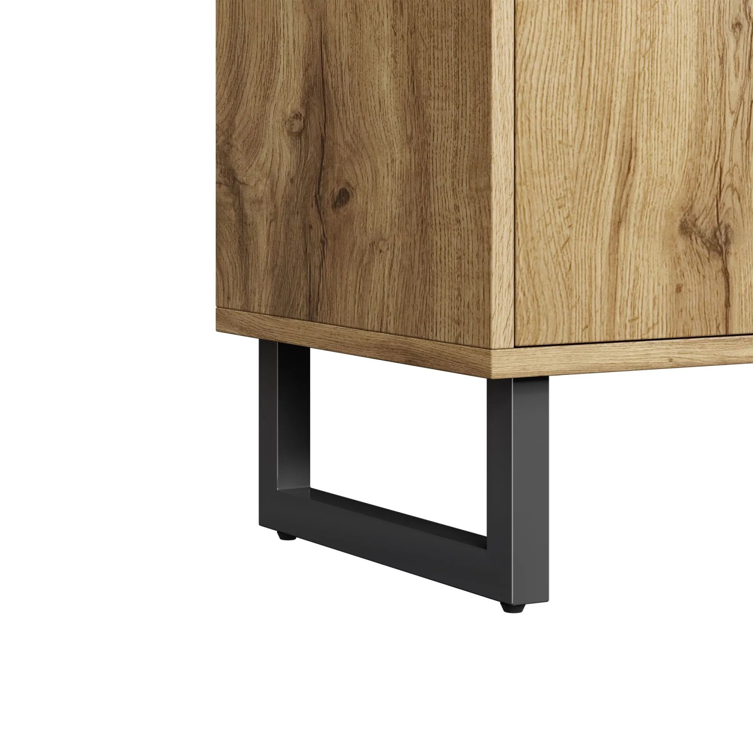 okwish Garderoben Set mit PolsterPaneelen Schuhschrank Flur 110x38x186cm Natur_7