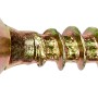 Gelb verzinkte LUX Spanplattenschraube 3,5 x 20 mm mit TX-Antrieb und Senkkopf.