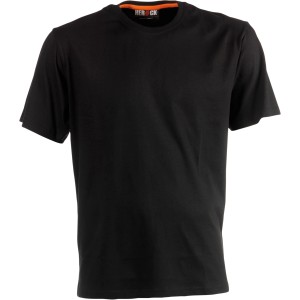 Schwarzes Herock T-Shirt Argo, kurzärmlig, Größe XL. Arbeitskleidung.