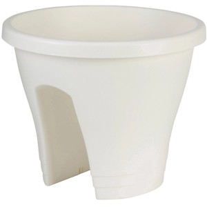 Elho Balkontopf Corsica Flower Bridge Ø 30 cm weiß