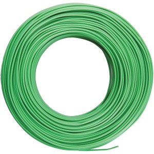 Robomow Begrenzungskabel, 200 m, grüner Draht für Rasenmähroboter zur Erweiterung der Mähfläche.