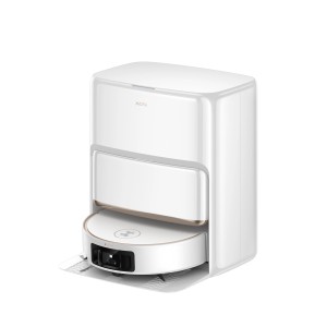 Mova Saug- & Wischroboter Z60 Ultra mit Ladestation, weiß. Autonomer Staubsauger für die Bodenreinigung.