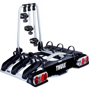 Thule EuroWay G2 Fahrradträger für Anhängerkupplung, geeignet für bis zu 3 Fahrräder.