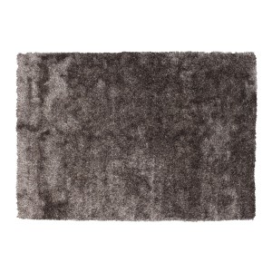 Kayoom Hochflorteppich Diamond 700 in Champagner, Ø 120 cm. Flauschiger, runder Teppich.
