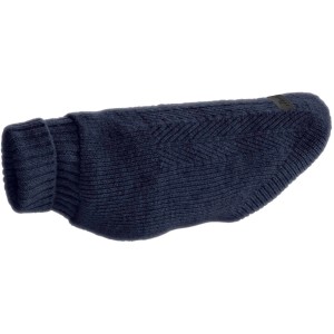 Dunkelblauer Hunter Hundepullover Genf, 40 cm, Strickpullover für Hunde.