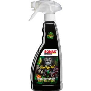 Sonax Felgenreiniger Felgenbeast, 500ml Flasche mit Sprühkopf, für die Autopflege.