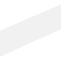 Weißes Arcansas H-Profil aus PVC, 25x12x1000 mm, für Bau und Schutz.