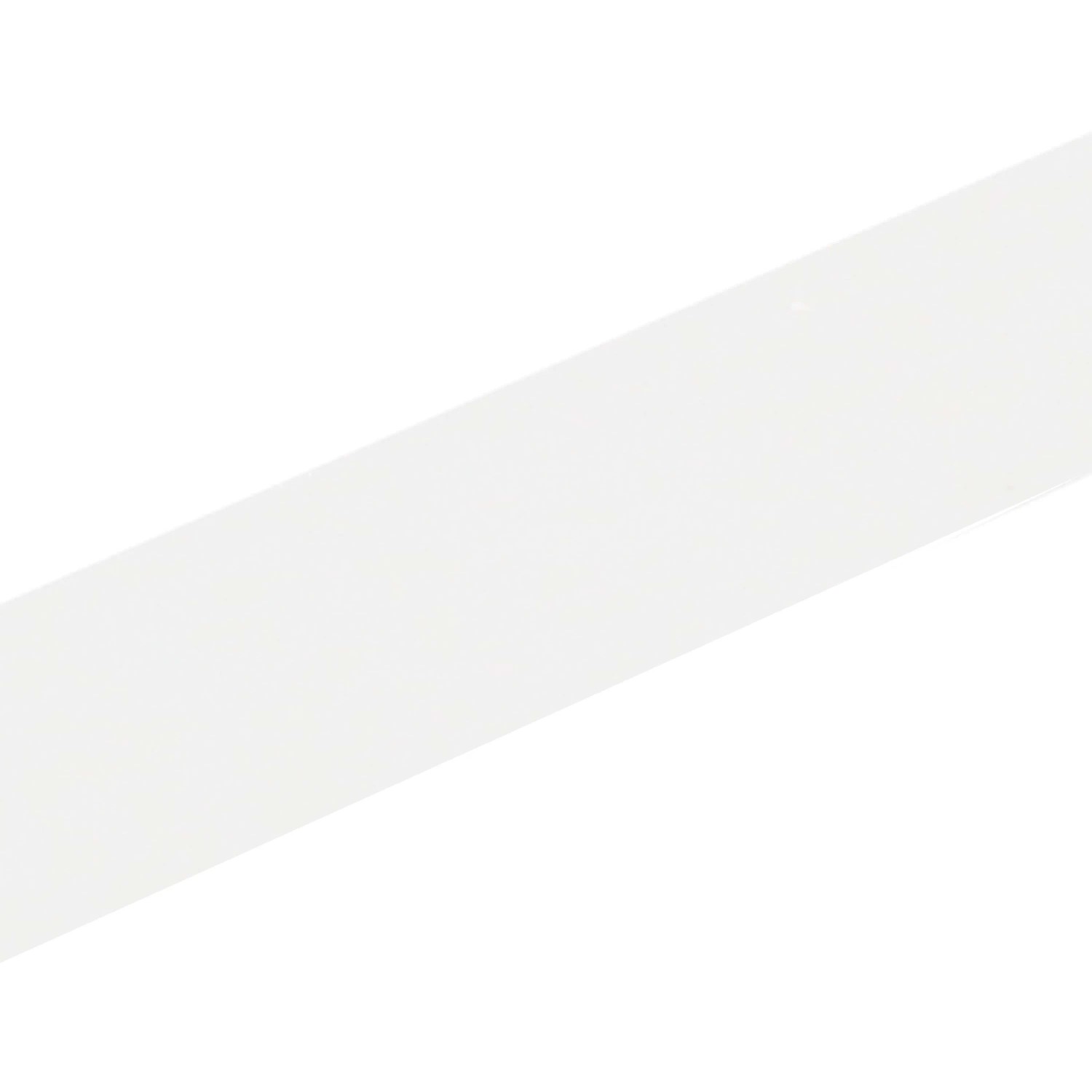 Weißes Arcansas H-Profil aus PVC, 25x12x1000 mm, für Bau und Schutz.