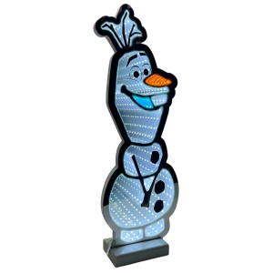 Leuchtende Disney Olaf Weihnachtsdeko, 65 cm, mehrfarbig, für den Außenbereich.