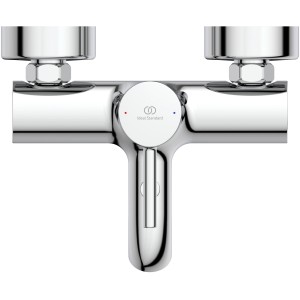 Ideal Standard Ceraline Wannenarmatur AP Chrom, Aufputz-Badarmatur mit glänzender Oberfläche.