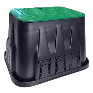 Rain Bird Ventilbox PP Rechteckig für 4 Ventile Grün