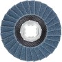 Bosch Expert Fächerschleifscheibe N475 Fein, Ø 125mm, für Winkelschleifer. Zum Veredeln von Metall.