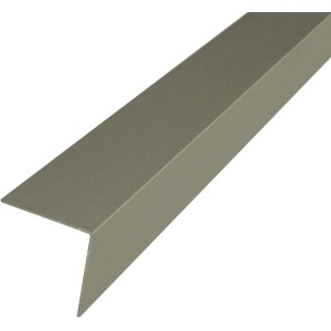 Arcansas Winkelprofil, Aluminium, 20x20x1000 mm, Bronze, L-förmig.