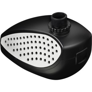 Ubbink Smartmax 2500Fi Teichpumpe, 2700 l/h, 18 W, für Teichfilter, mit schwarzem Gehäuse und Filter.