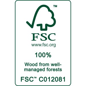 FSC-Siegel: 100% Holz aus verantwortungsvoller Waldwirtschaft für Lounge-Set Lipson.