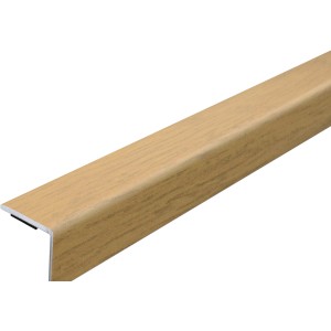 Treppenprofil simple-fix 12 Alu Selbstklebend 245 x 20 x 900 mm Dekor Eiche