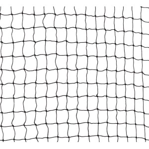 Schwarzes Trixie Schutznetz für Katzen, 3x2m, aus Polyethylen für Balkon & Fenster.