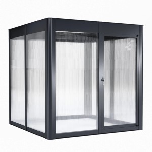 SunElements Gartenhaus SunGarden Select 2.2, anthrazit-metallic, 5,4 m².