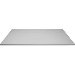 Hellgraue Ecopur+ Schaumstoffplatte, 1000x2000x50 mm, für Kissen und Polster.
