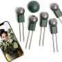Fyta Beam Pflanzensensor 6 in 1 Set mit Wi-Fi Hub und Smartphone App zur Messung von Bodenwerten.