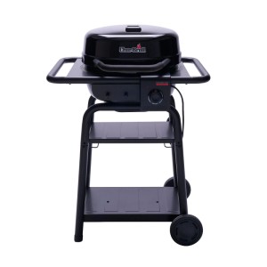 Char-Broil Elektrogrill Patio Bistro E2Coal mit Hybrid Power 2.100 W Schwarz
