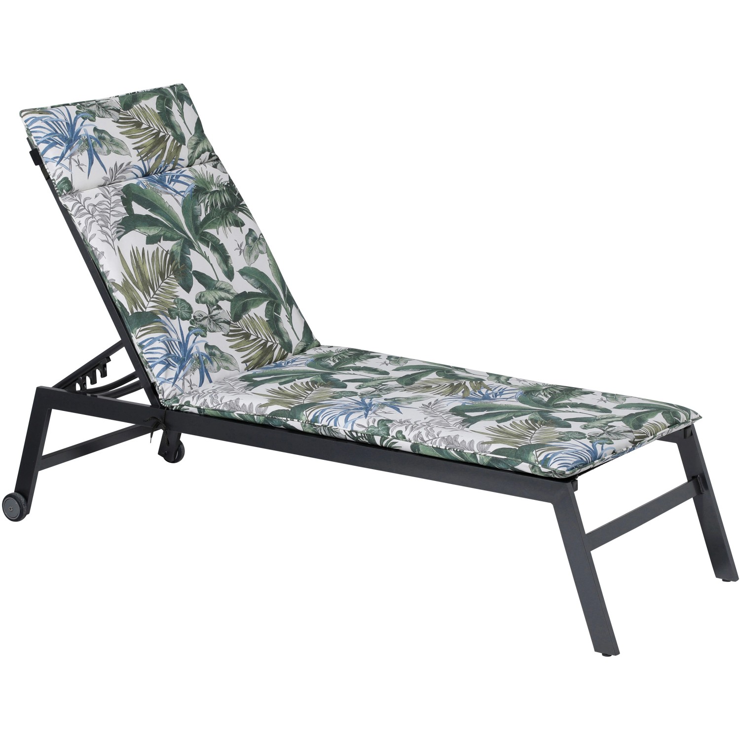Madison Liegenauflage Bliss Blue Outdoor 190x60 cm kaufen bei OBI