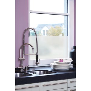 d-c-fix Static Premium Frost Folie auf Fenster für Sichtschutz und Dekoration.