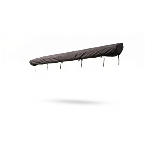 Jet-Line Abdeckplane Gelenkarmmarkise 4 m Schwarz Nylon Wetterfest UV Schutz