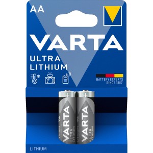 Varta Ultra Lithium Mignon (AA) Batterie 2 Stück