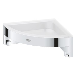 Grohe QuickFix Eck-Duschkorb Start Cube Chrom für die Dusche.
