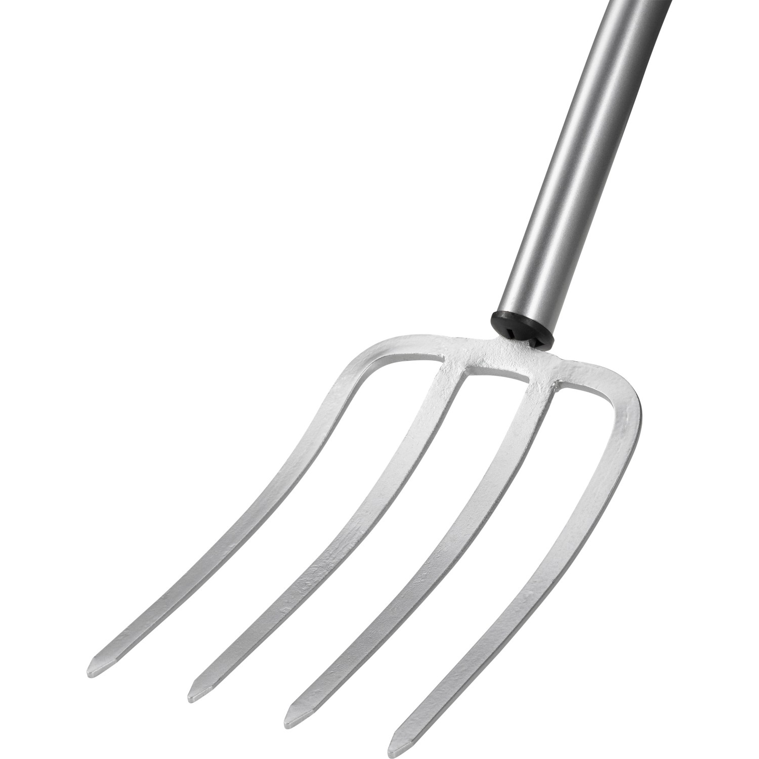 Fiskars Xact Spatengabel M für steinige Böden, 4 Zinken aus Stahl.