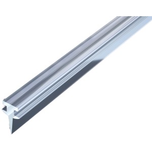 Aurlane Wasserabweisprofil H-Form, 1,5 m, für Badewannenfaltwand White Cloud.